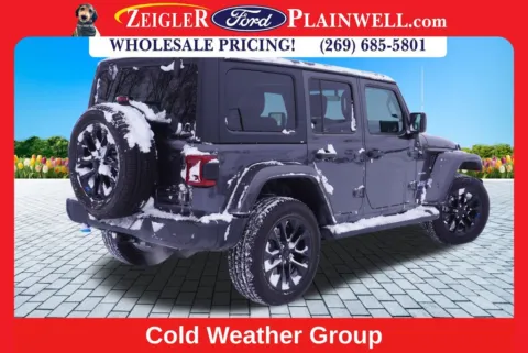Another view of 2023 Jeep Wrangler Sahara 4xe for sale in Plainwell, MI at Zeigler Ford of Plainwell