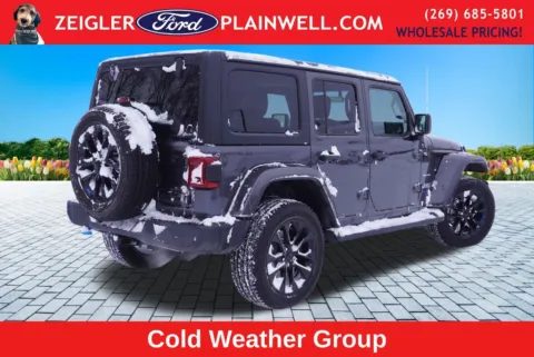 Another view of 2023 Jeep Wrangler Sahara 4xe for sale in Plainwell, MI at Zeigler Ford of Plainwell