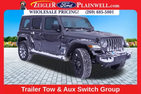 More photos of 2023 Jeep Wrangler Sahara 4xe at Zeigler Ford of Plainwell, MI