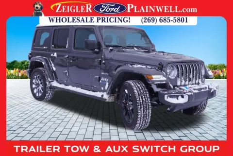 More photos of 2023 Jeep Wrangler Sahara 4xe at Zeigler Ford of Plainwell, MI