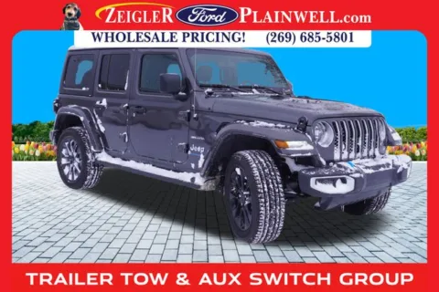 More photos of 2023 Jeep Wrangler Sahara 4xe at Zeigler Ford of Plainwell, MI