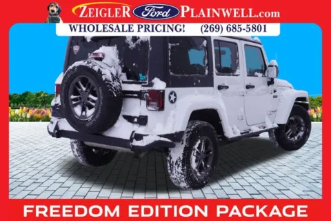 Another view of 2018 Jeep Wrangler JK Unlimited Sport for sale in Plainwell, MI at Zeigler Ford of Plainwell
