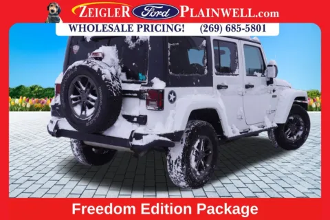 Another view of 2018 Jeep Wrangler JK Unlimited Sport for sale in Plainwell, MI at Zeigler Ford of Plainwell