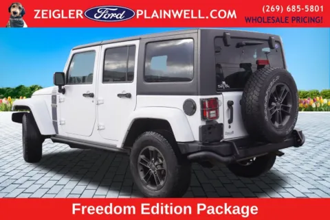 Another view of 2018 Jeep Wrangler JK Unlimited Sport for sale in Plainwell, MI at Zeigler Ford of Plainwell