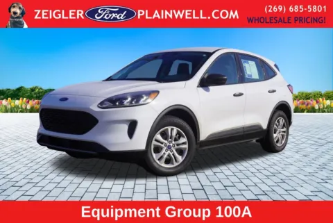 White 2021 Ford Escape S for sale in Plainwell, MI