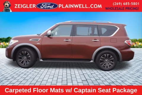 Photos of 2017 Nissan Armada Platinum for sale in Plainwell, MI at Zeigler Ford of Plainwell