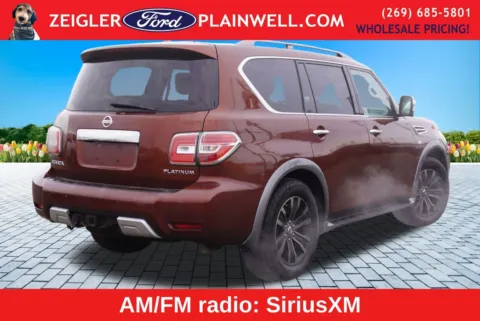 More photos of 2017 Nissan Armada Platinum at Zeigler Ford of Plainwell, MI