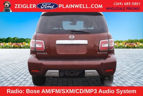More photos of 2017 Nissan Armada Platinum at Zeigler Ford of Plainwell, MI