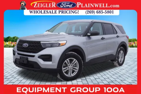 Silver 2022 Ford Explorer for sale in Plainwell, MI
