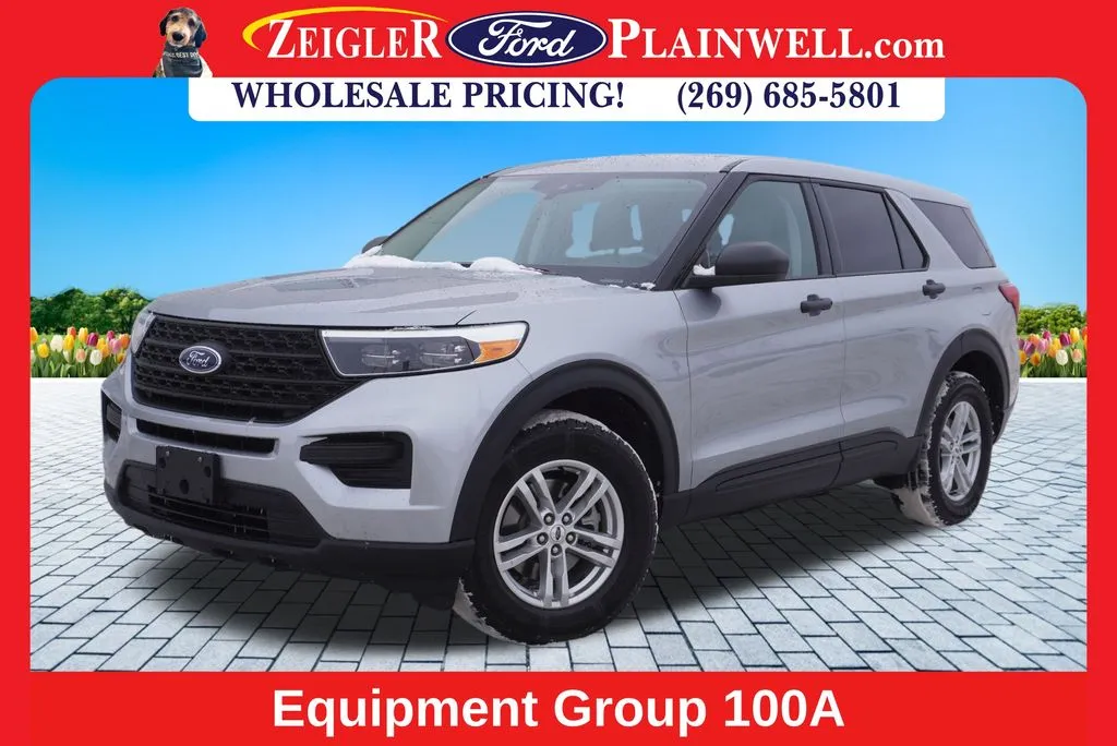 Silver 2022 Ford Explorer for sale in Plainwell, MI