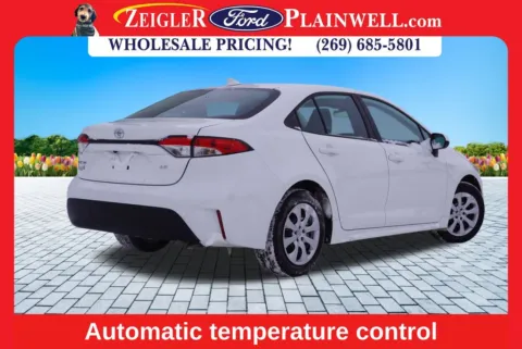 Another view of 2024 Toyota Corolla LE for sale in Plainwell, MI at Zeigler Ford of Plainwell