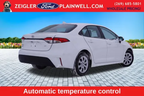 Another view of 2024 Toyota Corolla LE for sale in Plainwell, MI at Zeigler Ford of Plainwell
