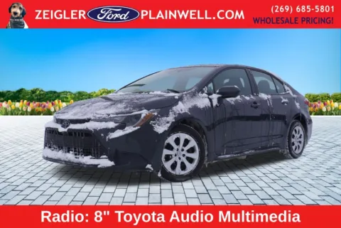 Red 2024 Toyota Corolla LE for sale in Plainwell, MI