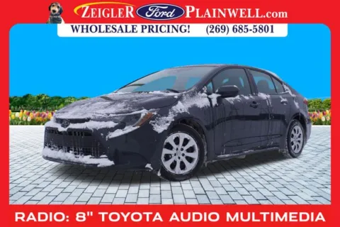 Red 2024 Toyota Corolla LE for sale in Plainwell, MI