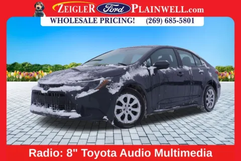 Red 2024 Toyota Corolla LE for sale in Plainwell, MI