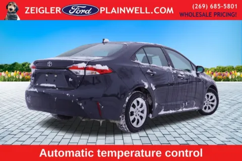 Another view of 2024 Toyota Corolla LE for sale in Plainwell, MI at Zeigler Ford of Plainwell