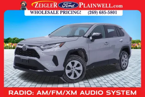 Silver 2024 Toyota RAV4 LE for sale in Plainwell, MI