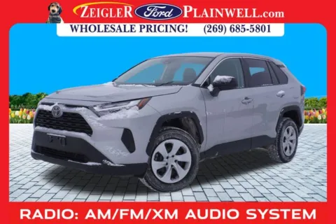 Silver 2024 Toyota RAV4 LE for sale in Plainwell, MI
