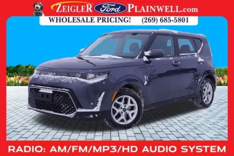 Gray 2024 Kia Soul LX for sale in Plainwell, MI