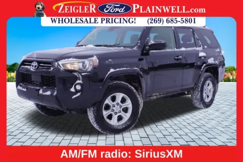 Black 2024 Toyota 4Runner SR5 for sale in Plainwell, MI