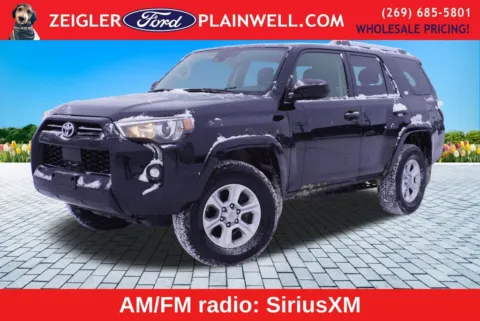 Black 2024 Toyota 4Runner SR5 for sale in Plainwell, MI