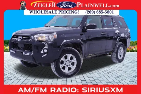 Black 2024 Toyota 4Runner SR5 for sale in Plainwell, MI