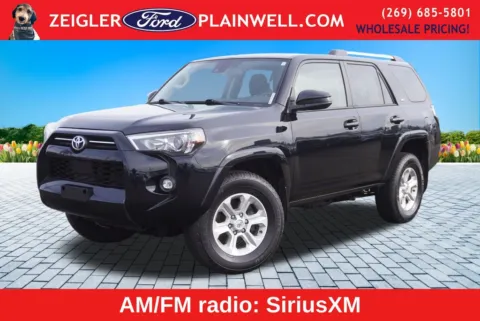 Black 2024 Toyota 4Runner SR5 for sale in Plainwell, MI