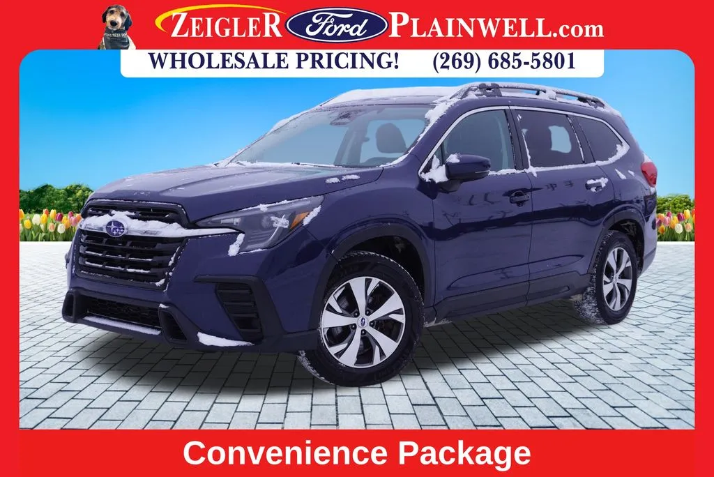 Blue 2024 Subaru Ascent Premium for sale in Plainwell, MI
