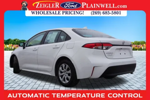 Another view of 2024 Toyota Corolla LE for sale in Plainwell, MI at Zeigler Ford of Plainwell