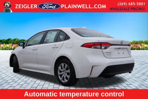 Another view of 2024 Toyota Corolla LE for sale in Plainwell, MI at Zeigler Ford of Plainwell