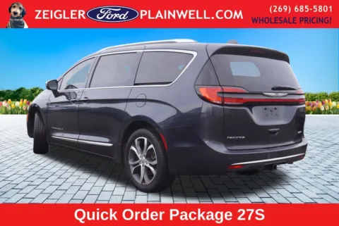 Photos of 2021 Chrysler Pacifica Pinnacle for sale in Plainwell, MI at Zeigler Ford of Plainwell