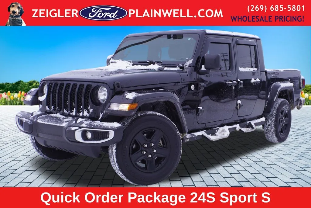 Black 2021 Jeep Gladiator Sport for sale in Plainwell, MI