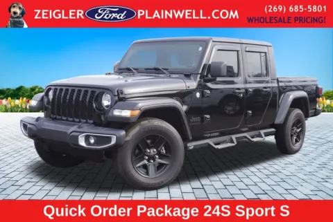 Black 2021 Jeep Gladiator Sport for sale in Plainwell, MI