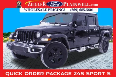 Black 2021 Jeep Gladiator Sport for sale in Plainwell, MI