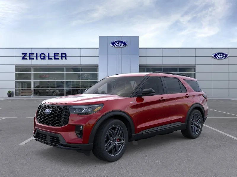 Red 2026 Ford Explorer ST-Line for sale in Plainwell, MI