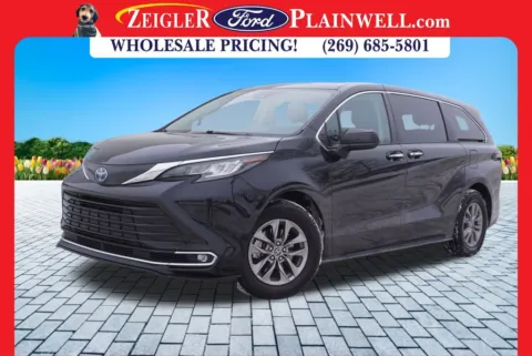 Black 2023 Toyota Sienna XLE for sale in Plainwell, MI