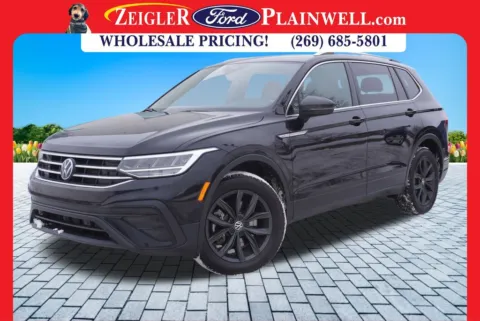 Black 2024 Volkswagen Tiguan 2.0T SE for sale in Plainwell, MI