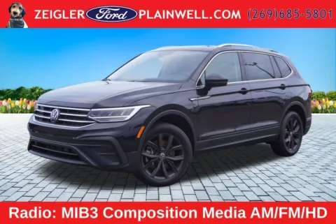 Black 2024 Volkswagen Tiguan 2.0T SE for sale in Plainwell, MI