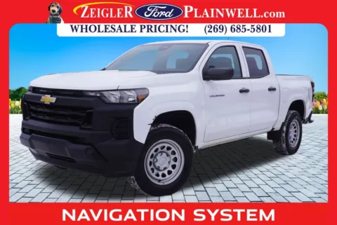 White 2024 Chevrolet Colorado Work Truck for sale in Plainwell, MI
