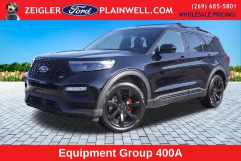 Black 2022 Ford Explorer ST for sale in Plainwell, MI