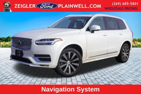 White 2024 Volvo XC90 B5 Core for sale in Plainwell, MI
