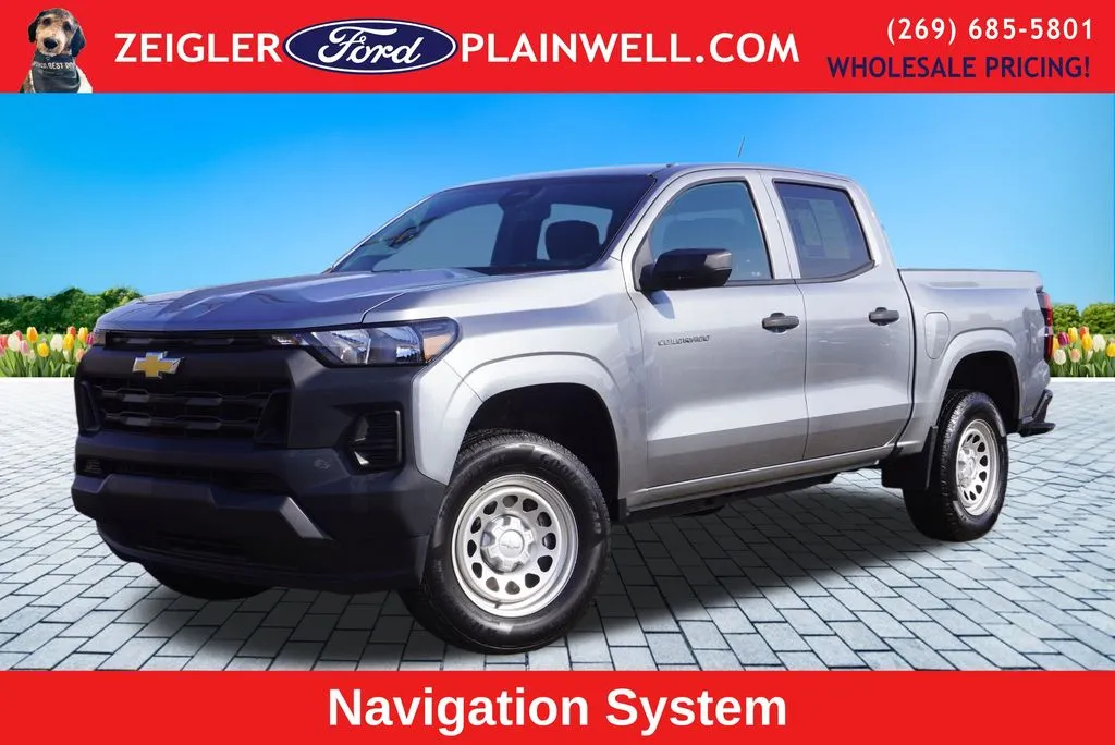 Gray 2024 Chevrolet Colorado Work Truck for sale in Plainwell, MI