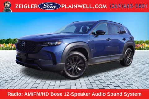 Blue 2025 Mazda CX-50 Hybrid Premium for sale in Plainwell, MI