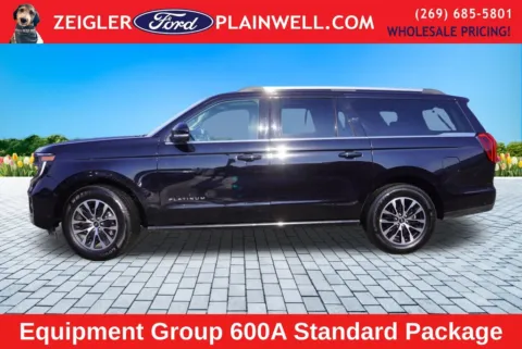 Photos of 2025 Ford Expedition Max Platinum for sale in Plainwell, MI at Zeigler Ford of Plainwell