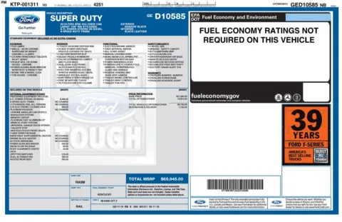 Photos of 2016 Ford F-350SD Platinum for sale in Plainwell, MI at Zeigler Ford of Plainwell