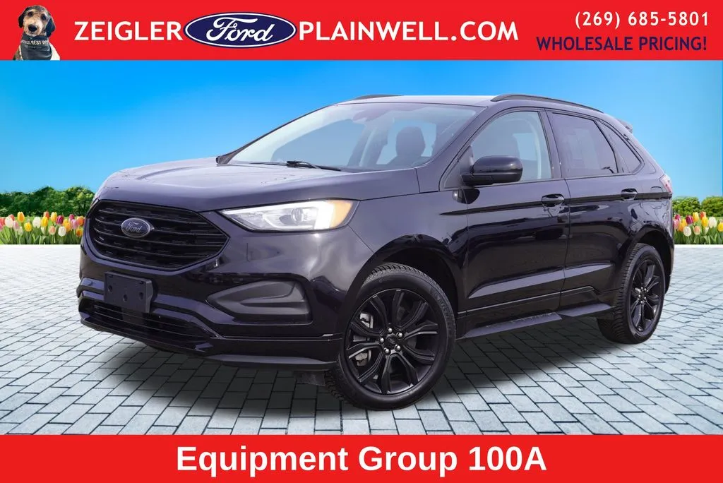 Black 2023 Ford Edge SE for sale in Plainwell, MI