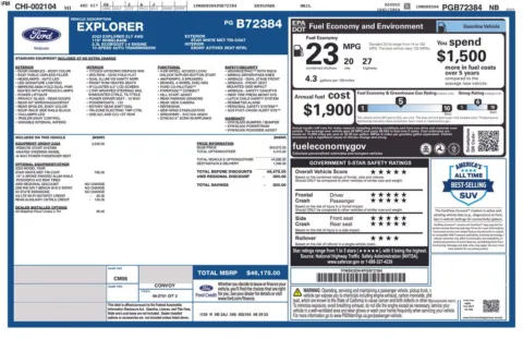 Photos of 2023 Ford Explorer XLT for sale in Plainwell, MI at Zeigler Ford of Plainwell
