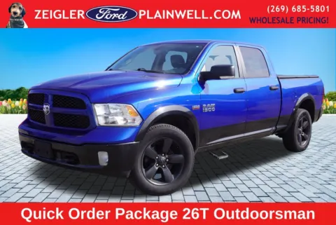 Blue 2016 Ram 1500 Outdoorsman for sale in Plainwell, MI