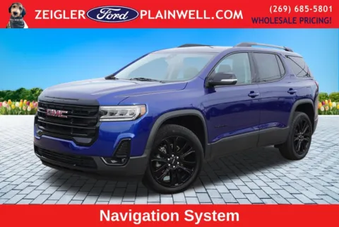 Blue 2023 GMC Acadia SLT for sale in Plainwell, MI