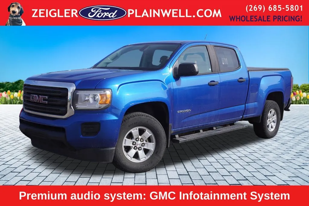 Blue 2018 GMC Canyon for sale in Plainwell, MI